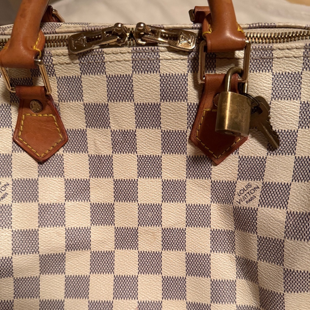 LOUIS VUITTON LOCK, KEY MATCHED SET #302, USED WORKS GREAT